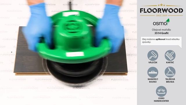 Osmo 3514 Grafit Olejové Mořidlo
