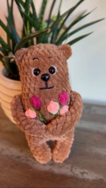 Mood color brown👍😍 #music #giftshop#bear #мопс#handmade смотреть онлайн