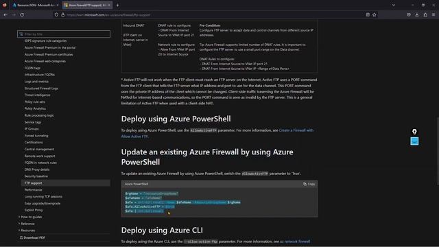 Active FTP issue with Azure Firewall смотреть онлайн