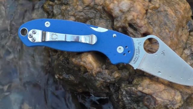 Spyderco Paramilitary 3 C223GPBL M390