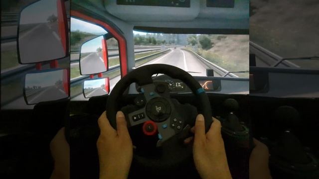 20 Tons fertilizer delivery from Frankfurt to Nuremburg / Euro Truck Simulator 2 gameplay смотреть онлайн