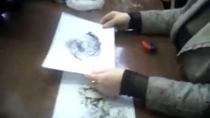 Эксперимент с магнитами и металлической стружкой на физике