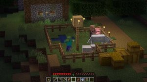 Загадочные инциденты с жителями в Майнкрафт! MINECRAFT!