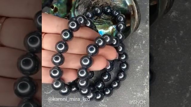 Жемчуг Майорка, браслет чёрный шары смотреть онлайн