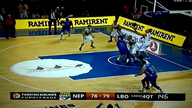 Neptunas -Caja Laboral Last 30 second euroleague смотреть онлайн
