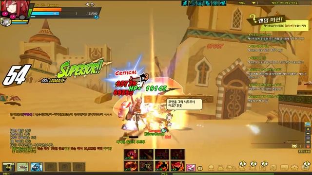 ［ELSWORD-KR］- Elesis: Crimson Avenger Gameplay: 7-1 смотреть онлайн
