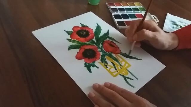 Майстер-клас "Маки"/ПУМ м.Луцьк/гурток "Художній розпис"/керівник Бицюк О.А./2022 смотреть онлайн