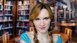 ТВОЯ СТАЛКЕРША НАХОДИТ ТЕБЯ В БИБЛИОТЕКЕ / ВЛЮБЛЁННОЕ АСМР