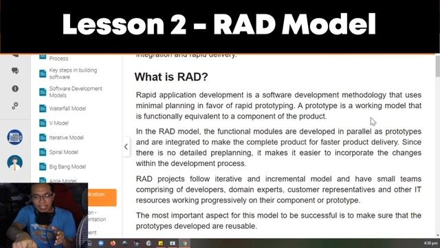 Lesson 2 Software Development Life Cycle (SDLC) RAD Model || CodeLikeLD Tagalog Discussion смотреть онлайн