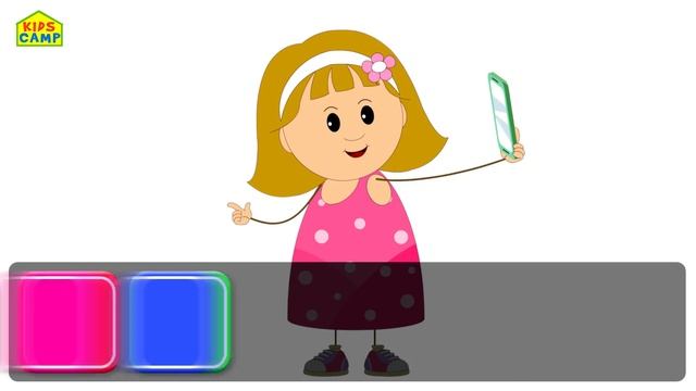 Let's Take Colorful Selfies With Elly | Fun With Camera and Colors by KidsCamp смотреть онлайн