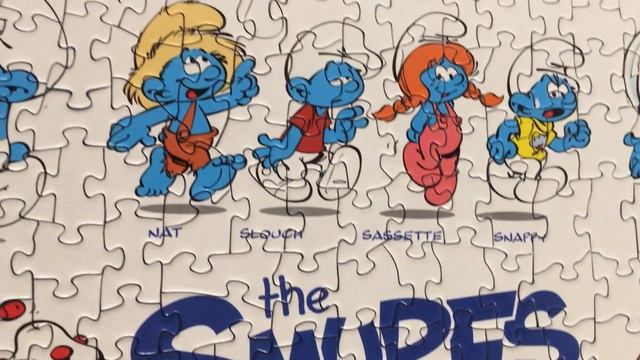 Cobble Hill Feelin' Smurfy Jigsaw Puzzle смотреть онлайн