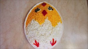 Праздничный Салат на Пасху Пасхальный цыпленок Салат на праздничный стол Салаты