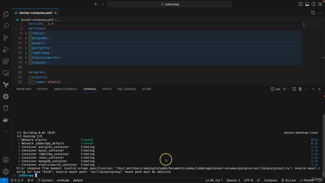 26 - Start docker compose services смотреть онлайн