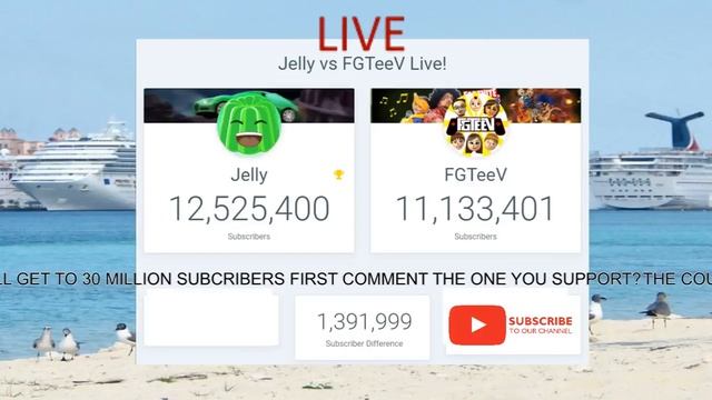 JELLY VS FGTEEV LIVE COUNT DOWN Fornite season 9 ( the future is yours ) 2019 смотреть онлайн