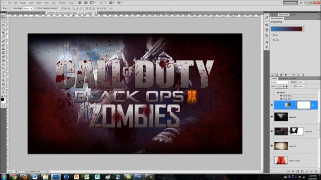 Black Ops 2 Zombie Speedart смотреть онлайн