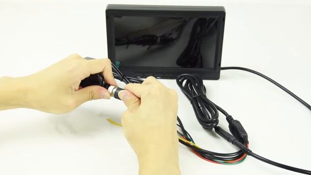 HD DVR Backup Camera, 7 inch Car Rear View Backup Camera System(K0340)Appearance display+wiring смотреть онлайн