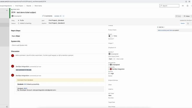 Zendesk Azure DevOps Integration смотреть онлайн