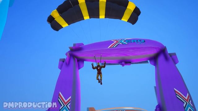Team Spiderman Found Huggy Wuggy Monster | Super Challenge Motorcycles over Flooded Los Santos #412 смотреть онлайн