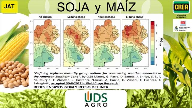 JAT cultivos de SOJA y MAÍZ 2022 - Juan Martin Enrico- Análisis de las Redes de soja смотреть онлайн