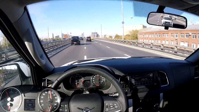 UAZ Pickup Patriot - AT load 500 kg+ POV test drive. Driver’s eye смотреть онлайн