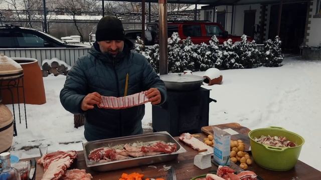 "ШУРПА" Кавказский СУП из БАРАНИНЫ. ENG SUB смотреть онлайн