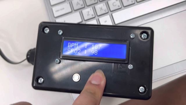 โปรเจค ชุดวัดค่า SPO2 HeatRate และ อุณหภูมิร่างกาย MAX30102 MLX90614 ESP32 смотреть онлайн