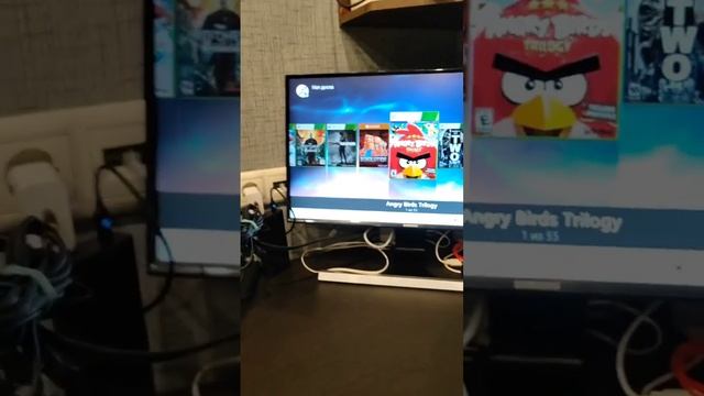 Xbox 360 Slim прошитый Freeboot кинект