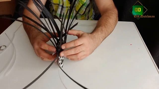 4K UHD Video.Плетение сюрприза из ПЭТ ленты.ПОШАГОВО.Можно назвать и корзинкой, и горшком для цвето