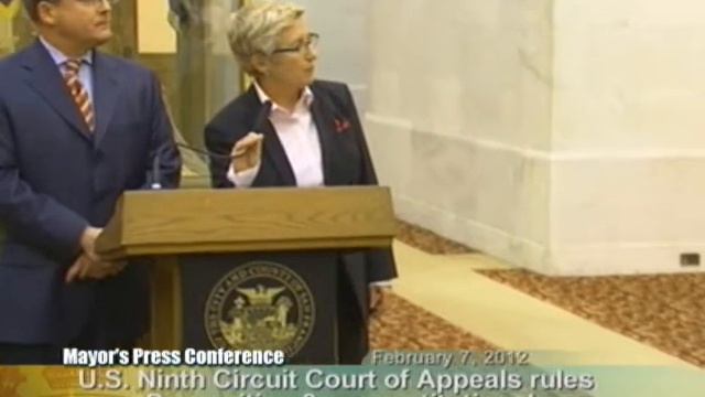 Mayor Lee & City Attorney Dennis Herrera Discuss Ninth Circuit's Prop 8 Ruling смотреть онлайн