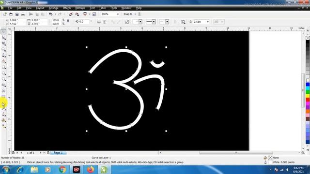 How to make neon effect on corel draw | Art Friends смотреть онлайн