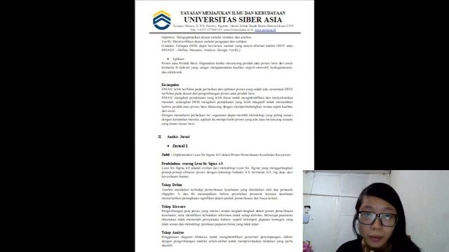 UTS Analisis Proses Bisnis - Vanessa Christy 230101010022 смотреть онлайн