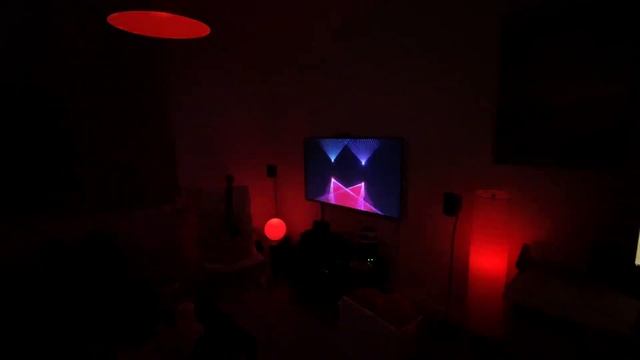 Hyperion Yeelight Bridge - DIY Ambilight - Laser Show Example смотреть онлайн