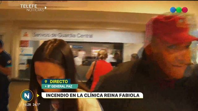 Bomberos controlan incendio en la clínica Reina Fabiola смотреть онлайн