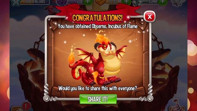 How To Summon OBSERNO Incubus of Flame Dragon in Ancient Portal World Dragon City смотреть онлайн