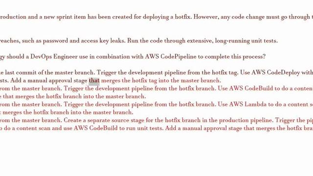 #27: (DOP-C02)-AWS Certified DevOps Engineer-Professional - Questions and Answers смотреть онлайн