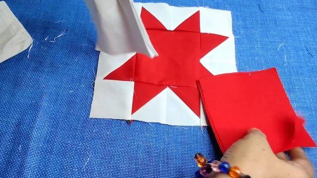 How to make a easy star Quilt design / star in a Star quilt pattern, bister ka design смотреть онлайн