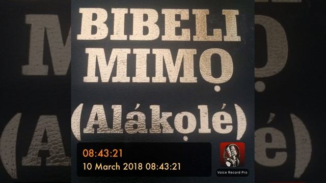BIBELI MIMO, Jenesisi Ori keta смотреть онлайн