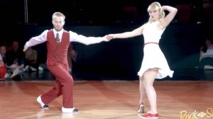 8 Lindy Hop Routine  Sondre  Tanya. Танцы