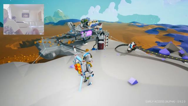 Build a SPACE SHIP to travel to another plannet Astroneer(Lithium) смотреть онлайн