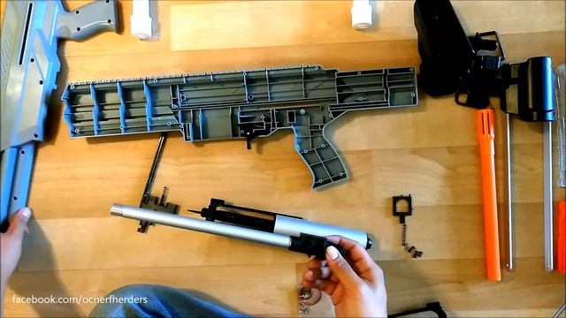 Jet Blaster Alpha Kit Installation into XZeus 2 / Nerf Longshot смотреть онлайн