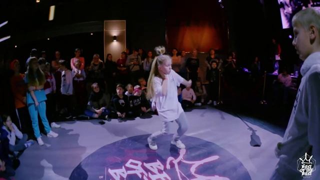 Катерова Руслана VS Павликов Платон | HIP-HOP KIDS | 1/8 | BEST of the BEST | Battle | 4 смотреть онлайн