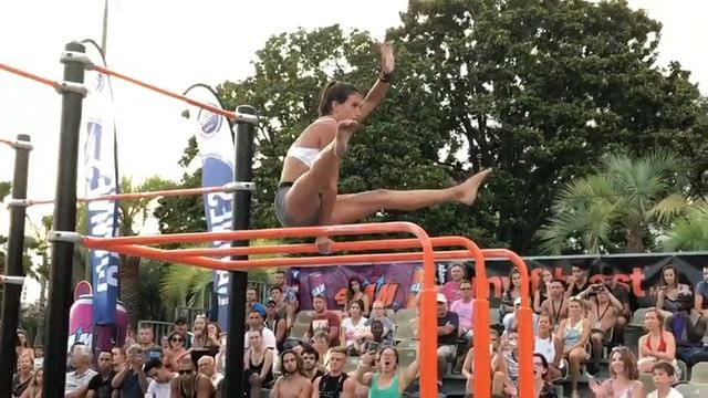 Battle street workout femme Cannes 2018 Léa SBL VS Nadia смотреть онлайн