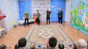 Спортивное развлечение "Мой изумительный папа" приуроченное к Дню Зашитников Отечества.