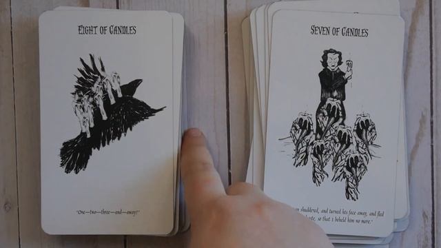 The Poe Tarot Cards 𓄿 Flip Through, Walkthrough 𓄿 Tarot Deck Inspired By Edgar Allen Poe смотреть онлайн