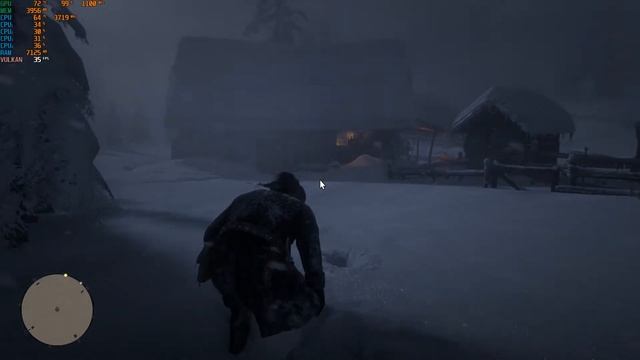 Red Dead Redemption 2 On Core I5-2500K 3.3GHz HD7970 1080p Med