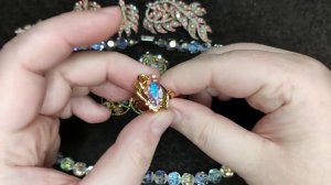 85. Такой лёд я люблю! Распаковка винтажной бижутерии из Америки.