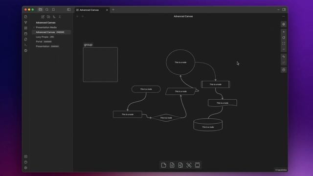 Obsidian Canvas - Presentations, Flowcharts And More!
