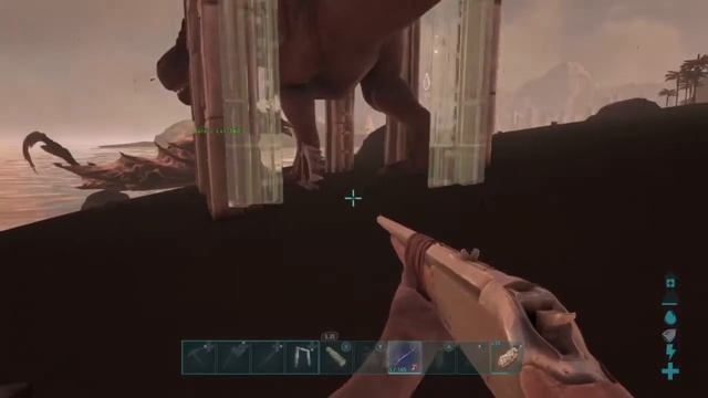 Ark: easiest way to solo tame a T-Rex 🦖 (Xbox one) beginners guide смотреть онлайн