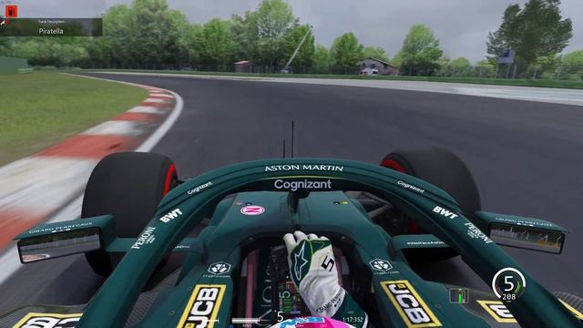 Sebastian Vettel Onboard @Imola - Realistic Camera - Assetto Corsa - RSS F1 2021 смотреть онлайн