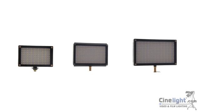 CINELIGHT On Camera Video LED Lights ( CamLED Line - Standard & Bi-color )